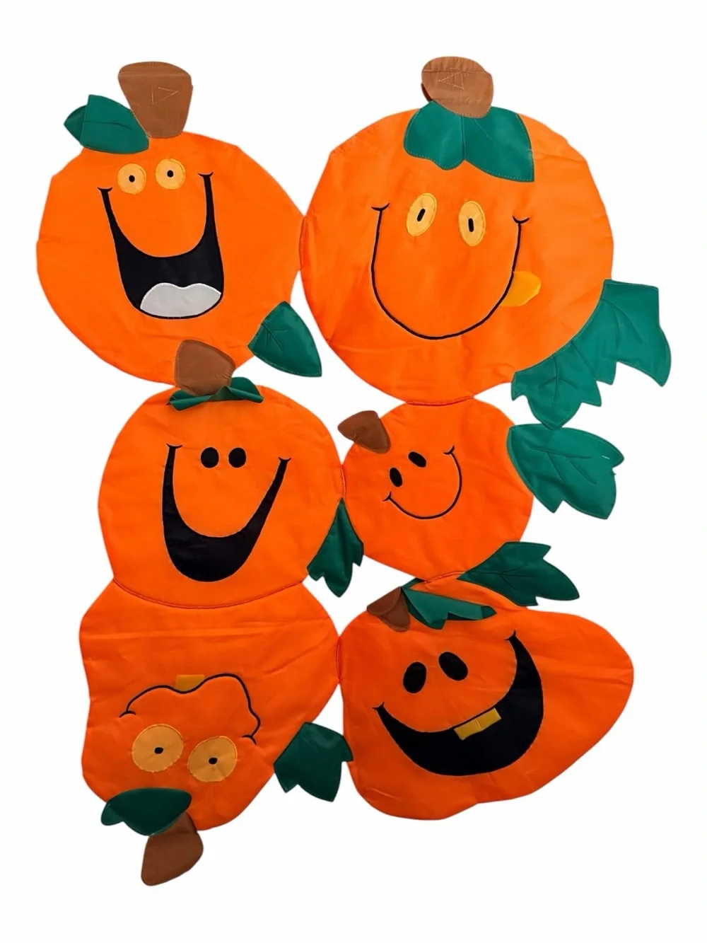 Two Group Flag Co Double-Sided Halloween Pumpkin Flag Decoration 28”x44”